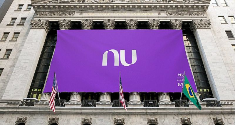 Nubank cai na Bolsa deixando de ser o banco mais valioso da América Latina. (Foto: Reprodução)