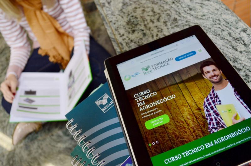 A escolaridade mínima exigida dos candidatos às vagas é o ensino médio completo (Foto: Reprodução/Senar)
