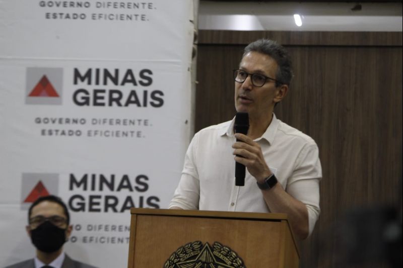 O governador de Minas Gerais, Romeu Zema (Foto: Marcelo Barbosa / Imprensa MG)